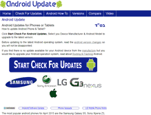 Tablet Screenshot of androidupdate.co